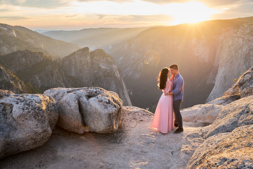 yosemite engagement session