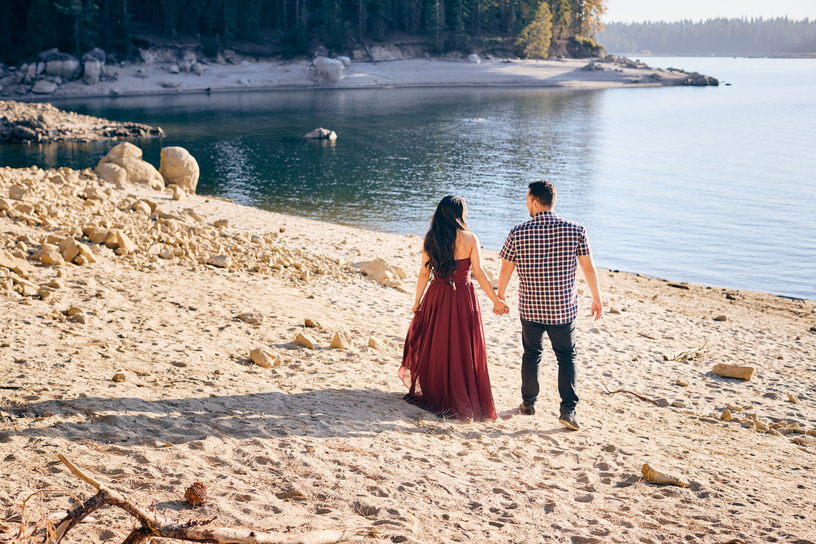 Shaver Lake Engagement Photos