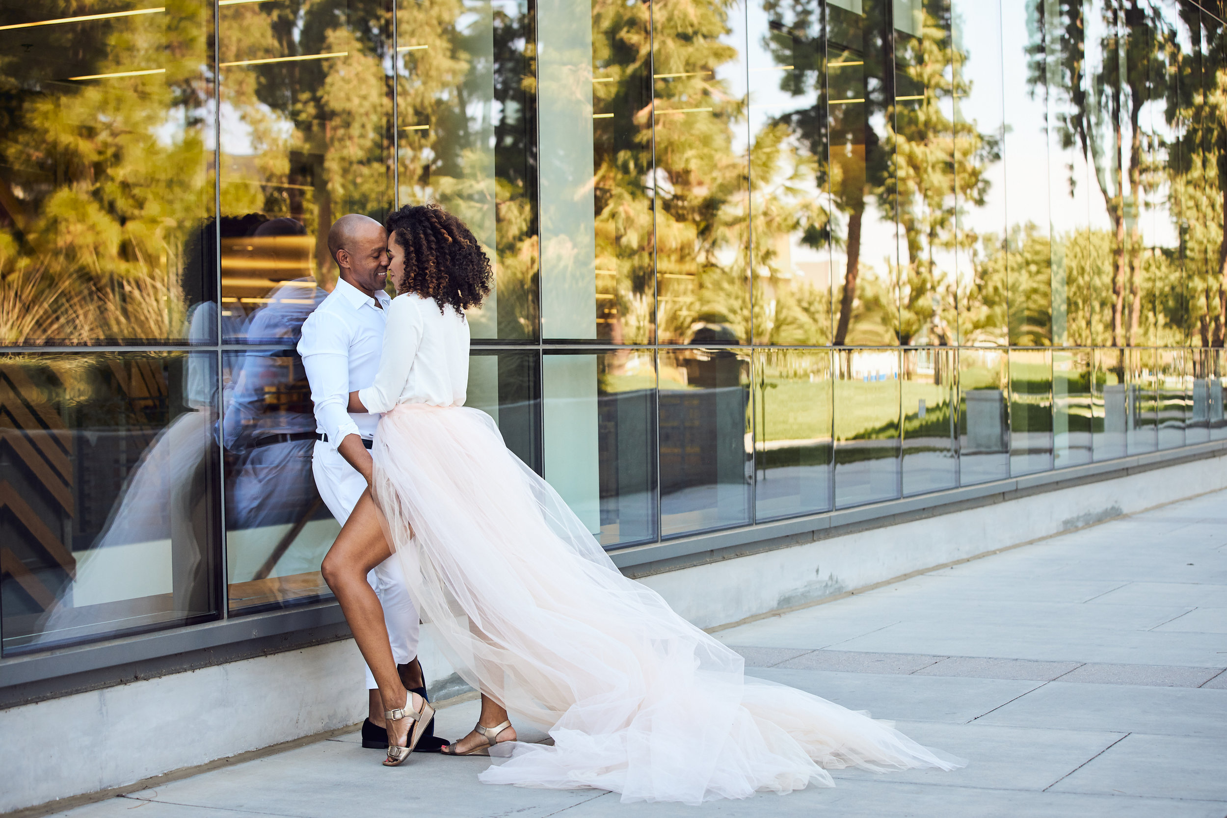 Husband &amp; Wife - Fresno State Photo Session