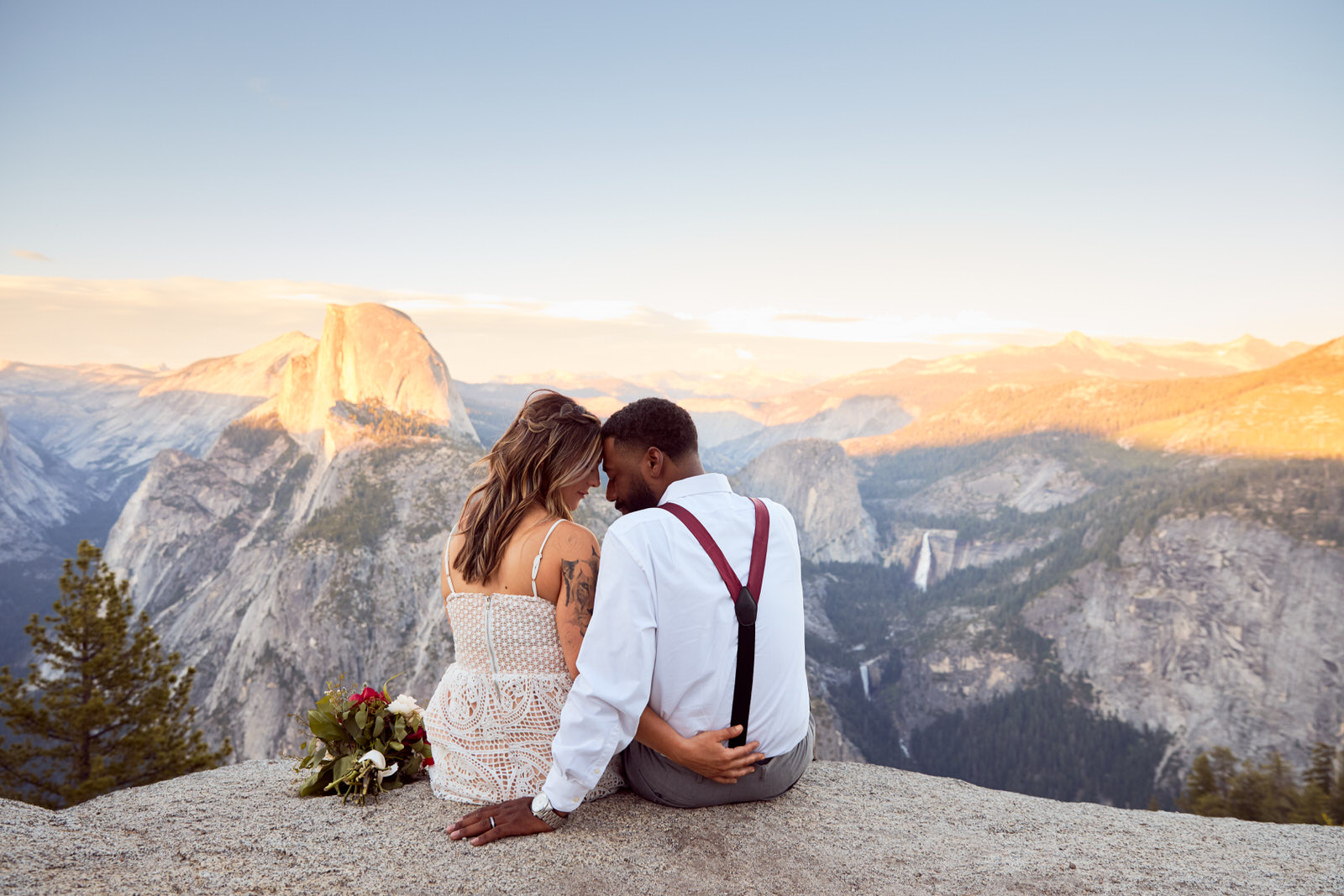 Glacier Point Wedding Photos