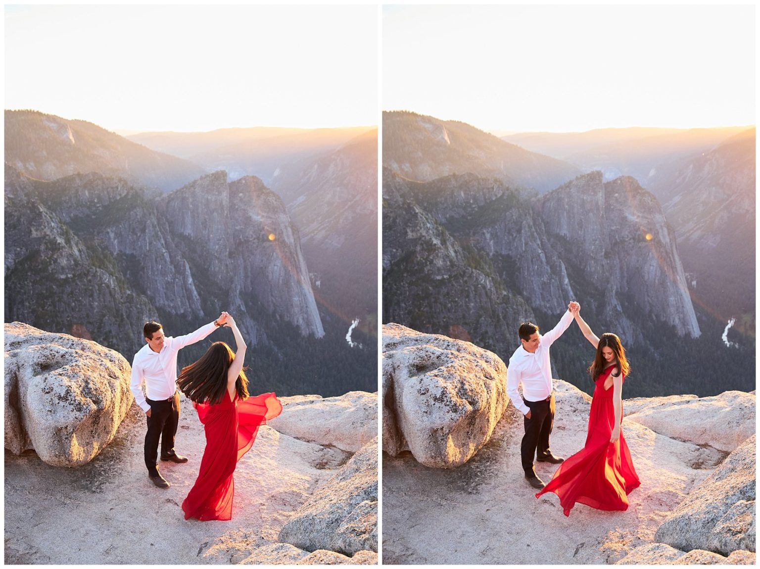 What to Wear for your Yosemite Engagement Session Stephan & Adriana