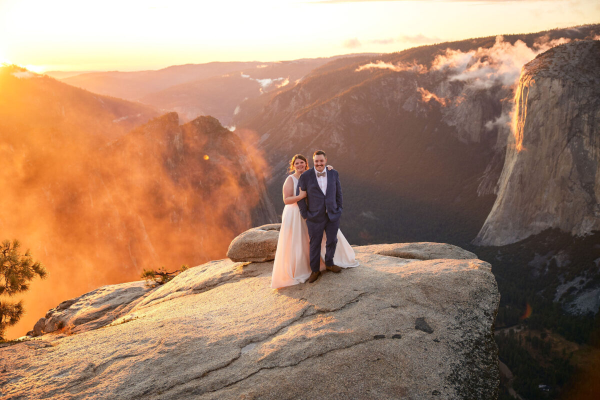 Taft Point Wedding